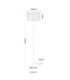 Gorley Glass Floor Lamp Matt Sand Colour  1x E27-10