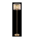 Gorley Glass Floor Lamp Matt Gold Colours 1x E27-5