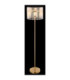 Gorley Glass Floor Lamp Matt Gold Colours 1x E27-6