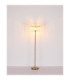 Gorley Glass Floor Lamp Matt Gold Colours 1x E27-9