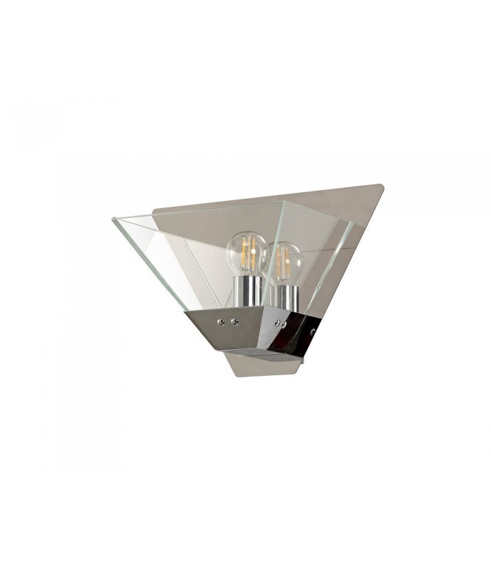 Wall Lamp, 1 Light E14, Polished Chrome - 3