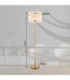 Gorley Glass Floor Lamp Matt Gold Colours 1x E27-14
