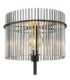 Gorley Glass Floor Lamp Matt Black 1x E27-4