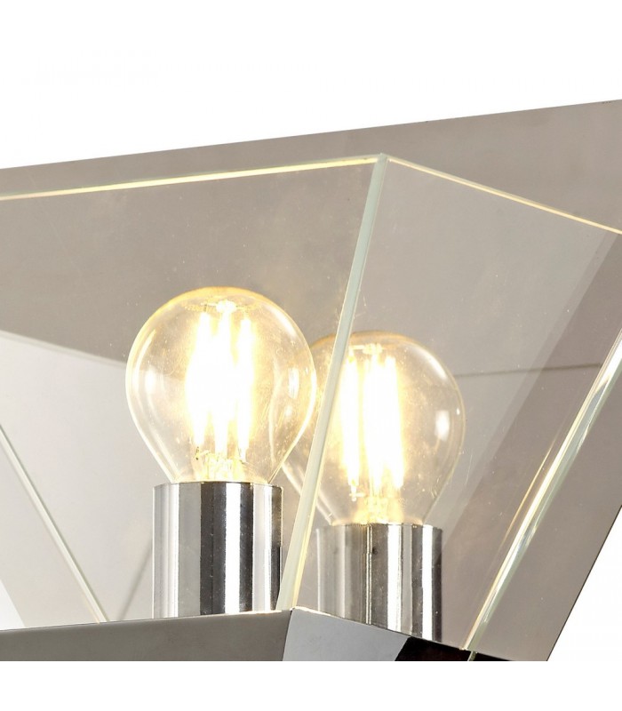 Wall Lamp, 1 Light E14, Polished Chrome - 5