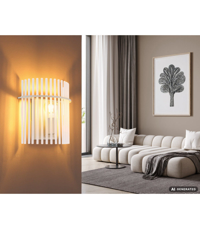 Gorley Wall Lamp Matt Sand Colour  1x E27-7