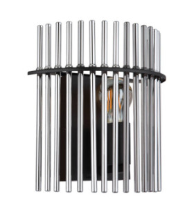 Gorley Wall Lamp Matt Black 1x E27-2