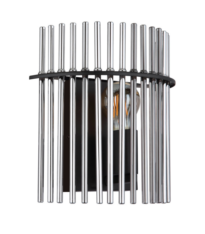 Gorley Wall Lamp Matt Black 1x E27-2