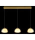 Avila Integrated LED Bar Pendant Ceiling Light Gold Colours Brushed 2700-6500K-6