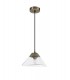 Dome Ceiling Pendant Small, E14, Antique Brass - 3