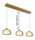 Avila Integrated LED Bar Pendant Ceiling Light Gold Colours Brushed 2700-6500K-11