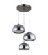 Avila Integrated LED Cluster Pendant Ceiling Light Gunmetal 2700-6500K-2