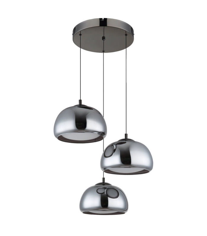 Avila Integrated LED Cluster Pendant Ceiling Light Gunmetal 2700-6500K-2