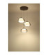 Avila Integrated LED Cluster Pendant Ceiling Light Gunmetal 2700-6500K-6