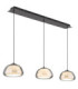 Avila Integrated LED Bar Pendant Ceiling Light Gunmetal 2700-6500K-1