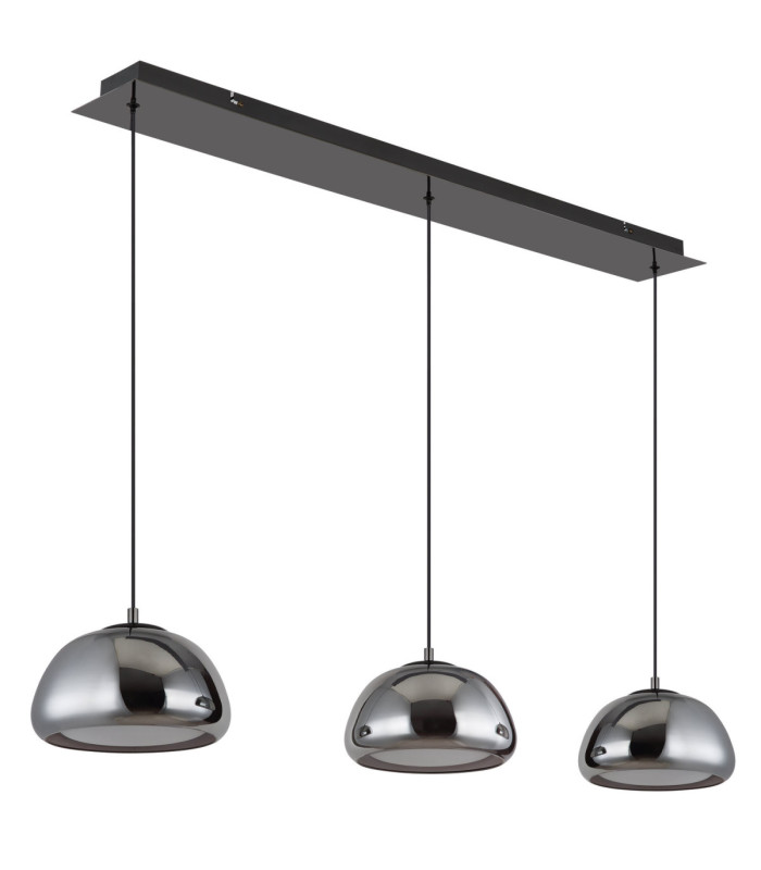 Avila Integrated LED Bar Pendant Ceiling Light Gunmetal 2700-6500K-2