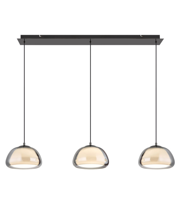 Avila Integrated LED Bar Pendant Ceiling Light Gunmetal 2700-6500K-3