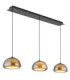 Avila Integrated LED Bar Pendant Ceiling Light Gunmetal 2700-6500K-10