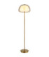 Avila Integrated LED Floor Lamp Gold Colours Brushed 2700-6500K-1