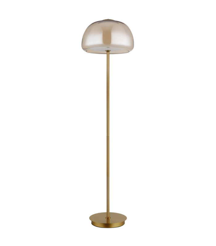 Avila Integrated LED Floor Lamp Gold Colours Brushed 2700-6500K-2