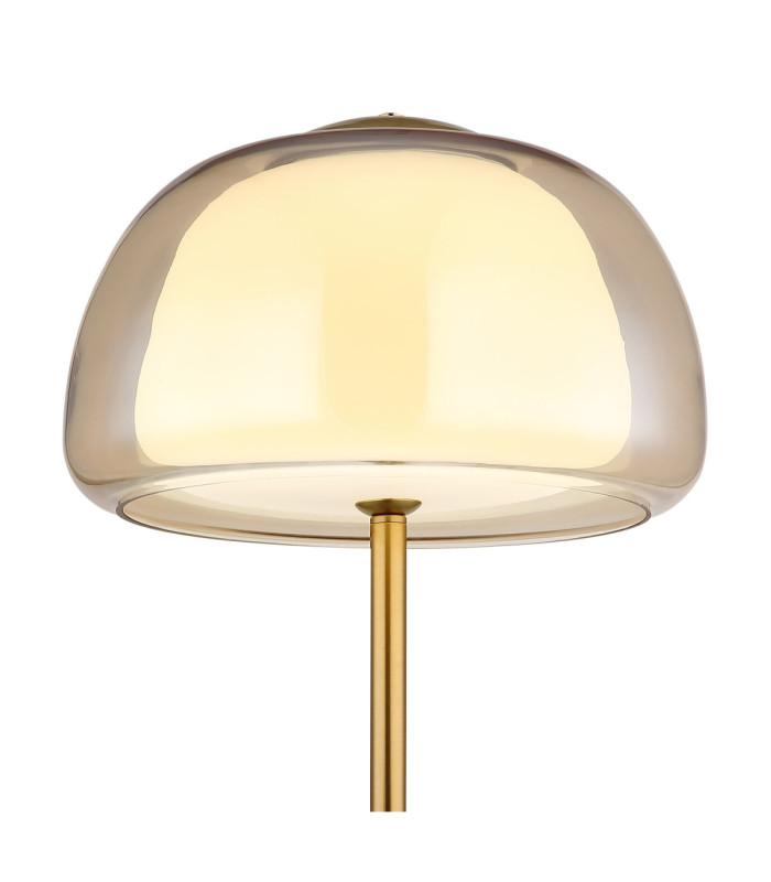 Avila Integrated LED Floor Lamp Gold Colours Brushed 2700-6500K-4