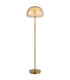 Avila Integrated LED Floor Lamp Gold Colours Brushed 2700-6500K-12
