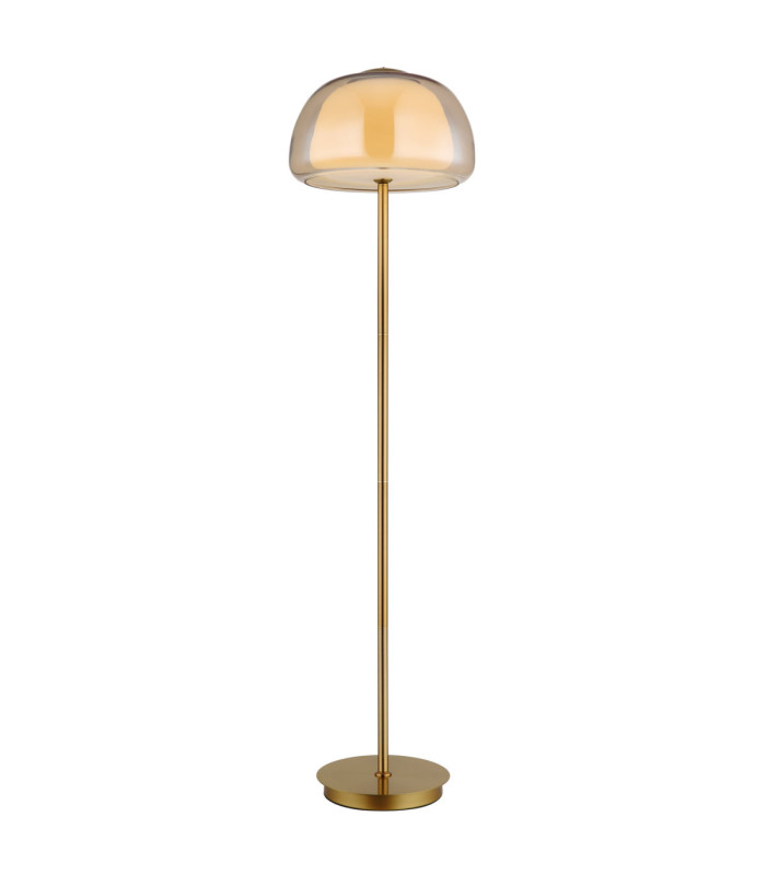 Avila Integrated LED Floor Lamp Gold Colours Brushed 2700-6500K-12