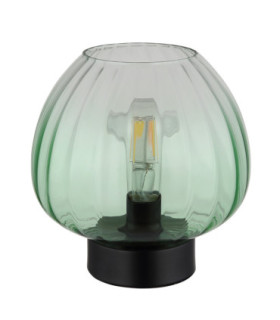 Solveig Table Lamp Green Glass 1x E27-2