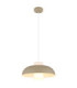 Lowe Dome Pendant Ceiling Light Matt Sand Colour  1x E27-1