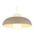 Lowe Dome Pendant Ceiling Light Matt Sand Colour  1x E27-3