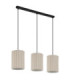 Page Bar Pendant Ceiling Light Matt Black 3x E27-2
