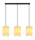 Page Bar Pendant Ceiling Light Matt Black 3x E27-3