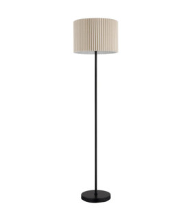 Page Floor Lamp With Shade Matt Black 1x E27-2