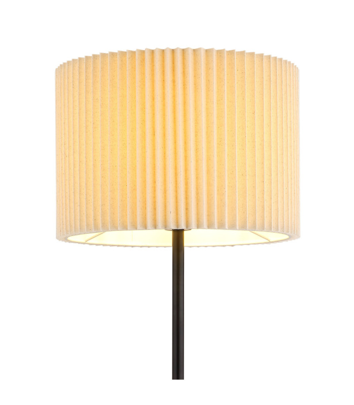 Page Floor Lamp With Shade Matt Black 1x E27-4