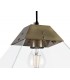 Dome Ceiling Pendant Large, E27, Antique Brass - 6