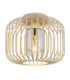 Alfred Semi Flush Ceiling Light Matt Sand Colour  1x E27-1