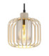 Alfred Wire Frame Pendant Ceiling Light Matt Sand Colour  1x E27-3