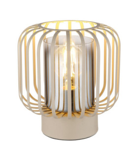 Alfred Table Lamp Matt Sand Colour  1x E27-1
