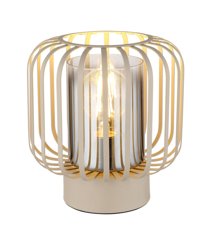 Alfred Table Lamp Matt Sand Colour  1x E27-1