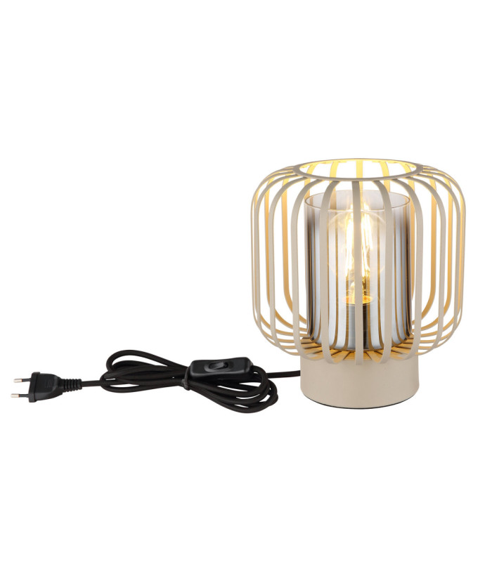 Alfred Table Lamp Matt Sand Colour  1x E27-4