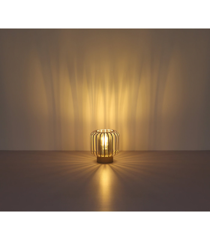 Alfred Table Lamp Matt Sand Colour  1x E27-5