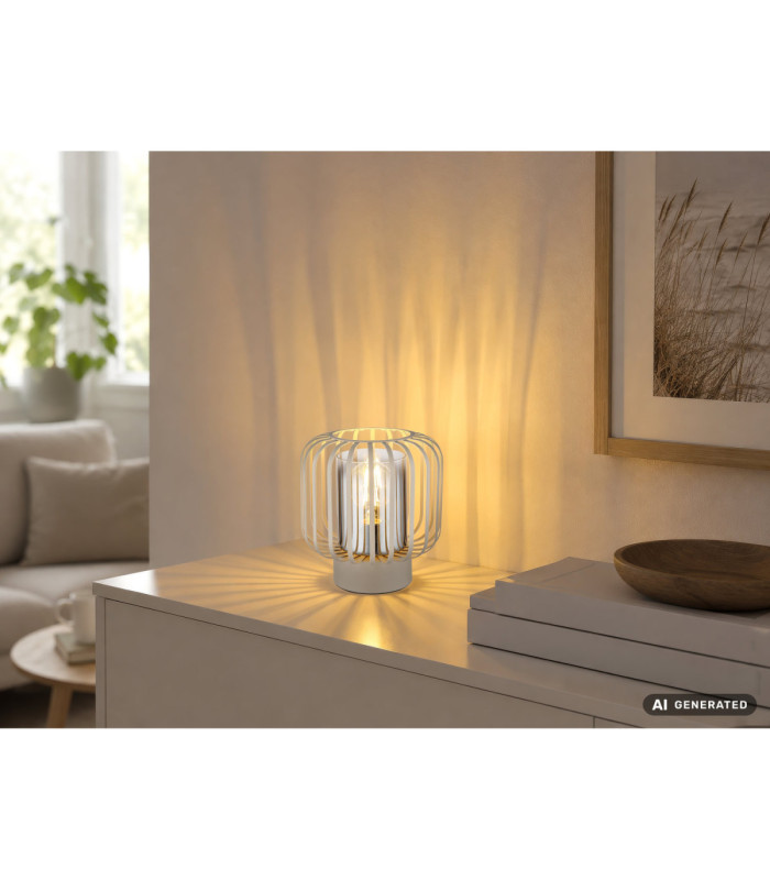 Alfred Table Lamp Matt Sand Colour  1x E27-7