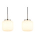 Kladora Bar Pendant Ceiling Light Matt Nickel 3x E27-4