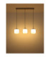 Kladora Bar Pendant Ceiling Light Matt Nickel 3x E27-5