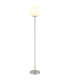 Kladora Floor Lamp Matt Nickel 1x E27-1