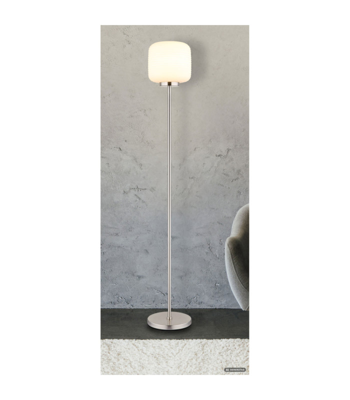 Kladora Floor Lamp Matt Nickel 1x E27-6