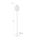 Kladora Floor Lamp Matt Nickel 1x E27-7