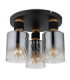 Deckenleuchte Shade Cluster Ceiling Light Matt Black 3x E27-2