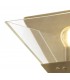 Wall Lamp, 1 Light E14, Antique Brass - 6