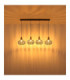 Dorthy Bar Pendant Ceiling Light Matt Black 4x E27-7