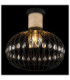 Dorthy Semi Flush Ceiling Light Matt Black 1x E27-3